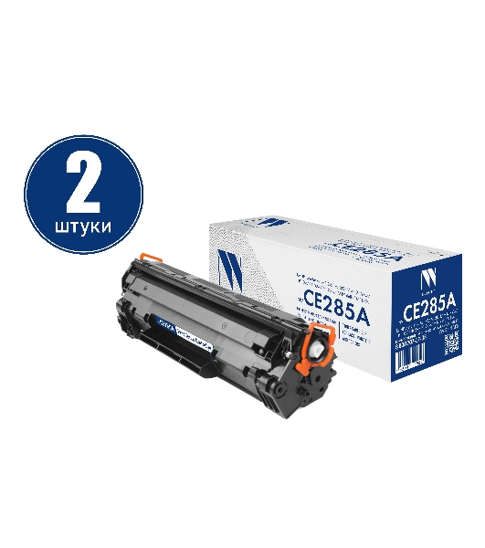 Картридж NVPrint совместимый NV-CE285A-SET2 для HP LaserJet Pro M1132/M1212nf/M1217nfw/P1102/P1102w/P1102w/M1214nfh/M1132s (2300k) (2 шт)