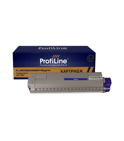 Картридж ProfiLine PL-44844626/44844614 (44844614) для принтеров Oki C822 Magenta 7300 копий