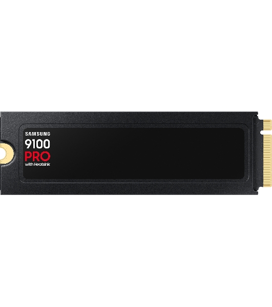 Накопитель SSD 4Tb Samsung 9100 PRO, M.2, PCI-E 5.0 x4, TLC 3D NAND R/W - 14800/13400 Mb/s с радиатором