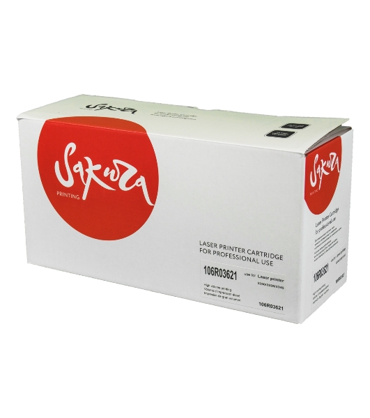 Картридж лазерный Sakura 106R03621 для Xerox WorkCentre 3335/3345, черный, 8500 к.