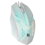 Мышь проводная Defender Cyber MB-560L белый, 1200 dpi, USB, кнопки - 3, фото24