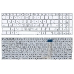 Клавиатура для ноутбука Asus X756 белый без рамки (горизонтальный Enter), фото4