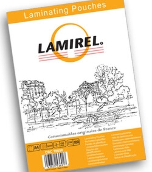 Пленка для ламинирования Lamirel 100мкм A4 (100 шт) глянцевая (LA-78658)