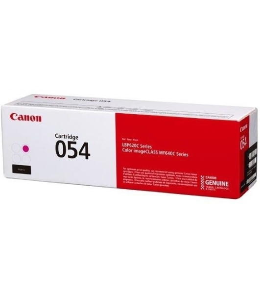 Картридж лазерный Canon 054 M (3022C002) пурпурный (1200 стр.) для Canon MF645Cx/MF643Cdw/MF641Cw/LBP623Cdw/621Cw