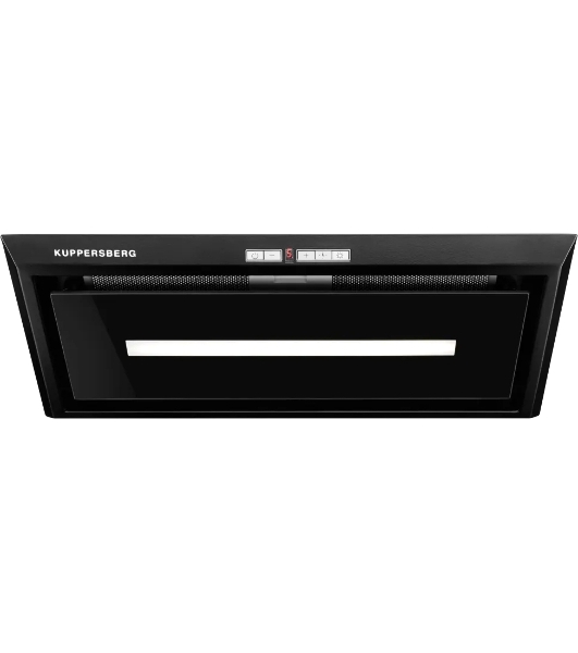 Вытяжка встраиваемая Kuppersberg Intro 60 Black черный, 54 см, 1500 куб. м/ч, 43 дБ