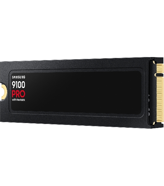 Накопитель SSD 4Tb Samsung 9100 PRO, M.2, PCI-E 5.0 x4, TLC 3D NAND R/W - 14800/13400 Mb/s с радиатором