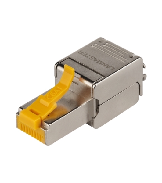 Коннектор Lanmaster LAN-TMP-S6A полевой RJ45 кат.6A STP бел. (упак.:1шт)