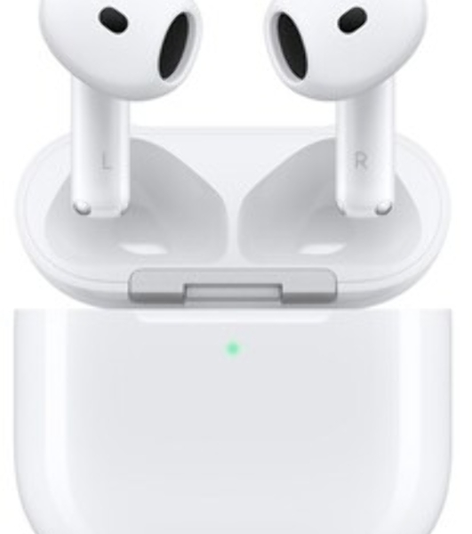 Наушники TWS Apple AirPods 4 ANC белый, вкладыши, Bluetooth, активное шумоподавление, беспроводная зарядка, до 4 ч