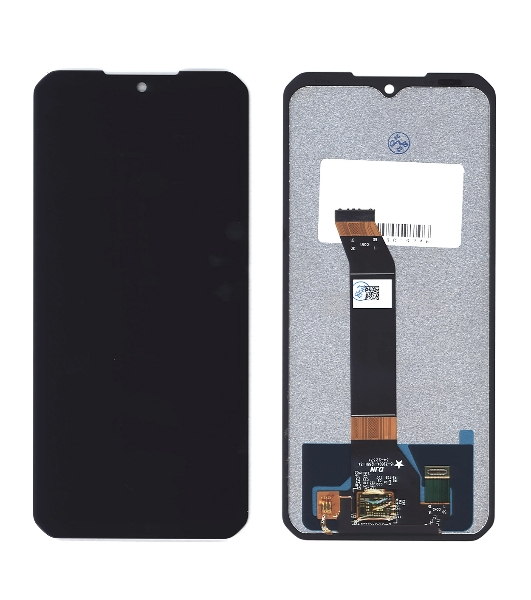 Дисплей для Doogee V30, V30T в сборе с тачскрином черный Orig
