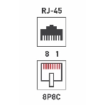 Кросс соединительный Rexant, неэкранированный, cat.5е, фото3