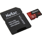 Флеш карта MicroSD card Netac P500 Extreme Pro 128Gb, retail version w/SD adapter, фото7