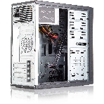 Компьютерный корпус с блоком питания 450Вт. Сase Forza mATX, 450W, 2xUSB 3.0, Black, w/o FAN, 12 см fan PSU, power cord, фото6