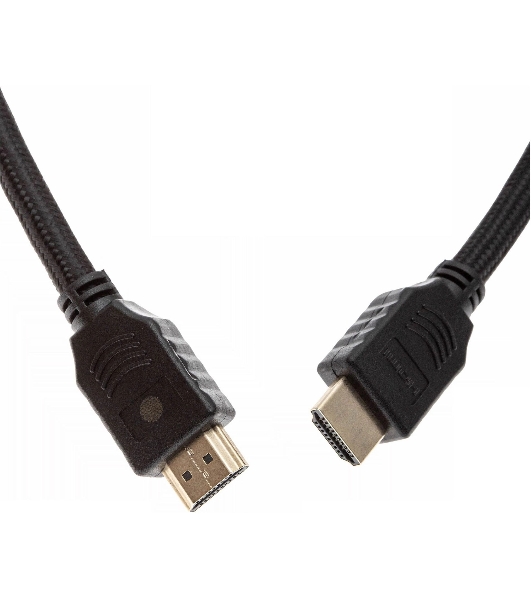 Кабель аудио-видео Cactus CS-HDMI.2-3 HDMI (m)/HDMI (m) 3м. позолоченные контакты черный