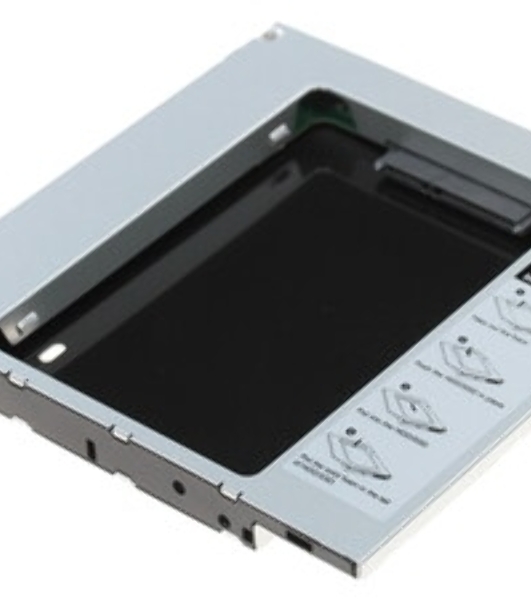 Мобил рек AgeStar SSMR2S, для замены привода в ноутбуке на 2,5', SATA, черный