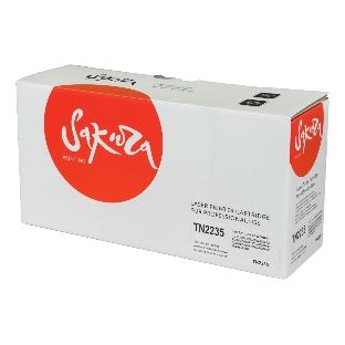 Картридж лазерный Sakura TN2235 для Brother HL-2240R, HL-2240DR, HL-2250DNR,  DCP-7060DR, DCP-7065DNR, DCP-7070DWR, MFC-7360NR, MFC-7860DWR, FAX-2845R, FAX-2940R, черный, 1200 к.