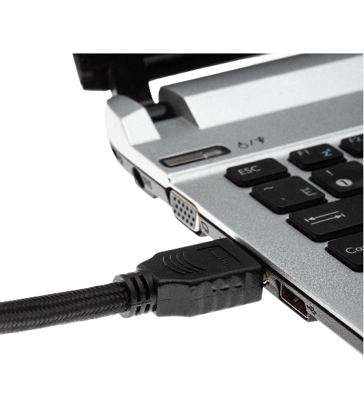 Кабель аудио-видео Cactus CS-HDMI.2-3 HDMI (m)/HDMI (m) 3м. позолоченные контакты черный