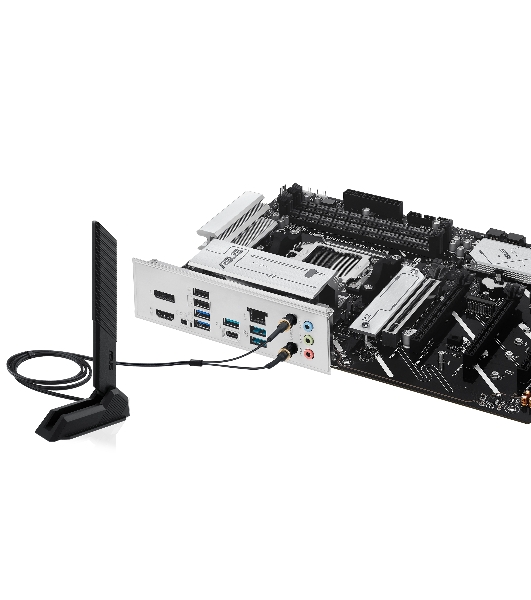 Материнская плата ASUS B650E MAX GAMING WIFI, AM5, AMD B650, 4xDDR5, 4xSATA, 3xM.2, 1xPCIe 5.0 x16, 1xPCIe 4.0 x16, 2xPCIe 3.0 x1, 1xDP, 1xHDMI, 1x2.5Gb LAN, Wi-Fi 6E, Bluetooth 5.3, 4xUSB-A 10Gbps, 1xUSB-C 10Gbps, 2xUSB-A 5Gbps, 2xUSB-A 2.0, 3x3.5 мм, 7.1, ATX