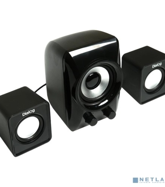Акустическая система Dialog Colibri 11W RMS - 2.1, черный, питание от USB