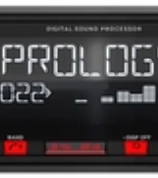 Автомагнитола Prology CMD-330, 1 DIN, Bluetooth, USB Type-A, AUX, пульт ДУ