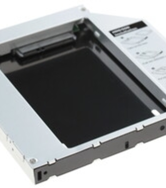 Мобил рек AgeStar SSMR2S, для замены привода в ноутбуке на 2,5', SATA, черный