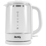 Чайник электрический Domfy DSW-EK304 1.7л. 2200Вт белый (корпус: стекло), фото14