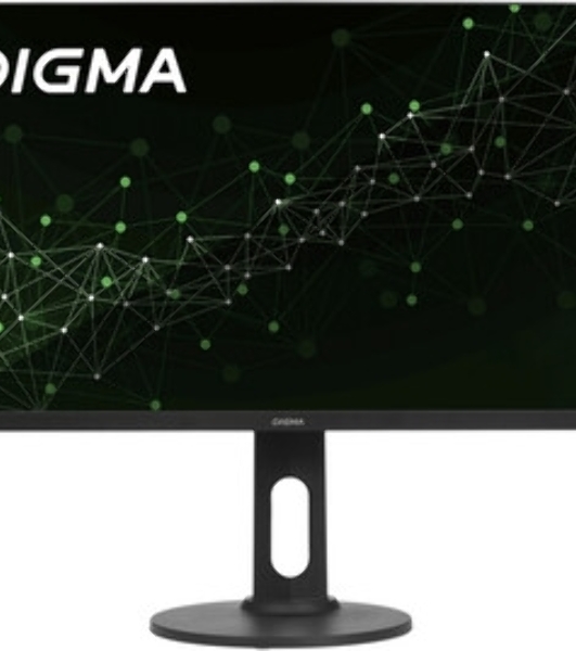 Монитор 27' Digma Progress 27P302Q IPS 2560x1440, 100 Гц, 1 мс, 16:9, 250 кд/м², HDMI 2.1, DP 1.2, FreeSync, черный