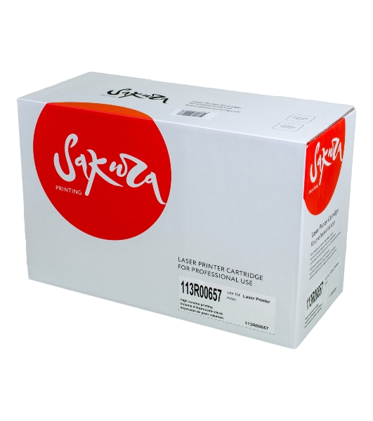 Картридж лазерный Sakura 113R00657 для Xerox P4500, черный, 18000 к.