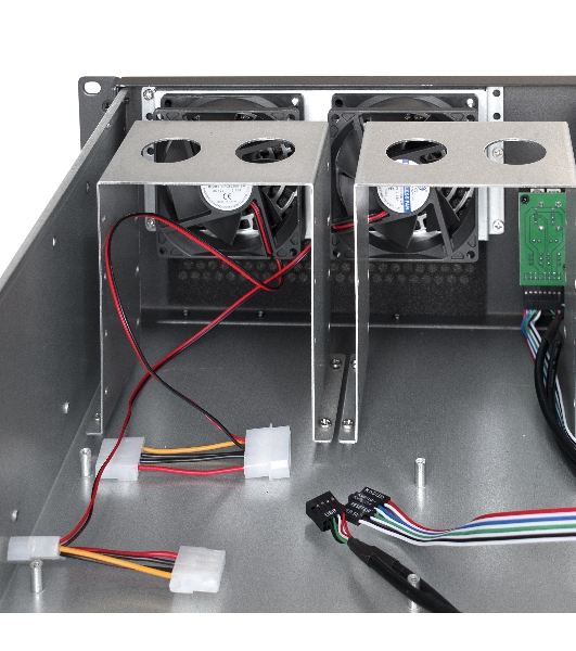 Серверный корпус ExeGate Pro EX293184RUS 3U390-08 (RM 19', высота 3U, глубина 390, БП 500RADS, USB)