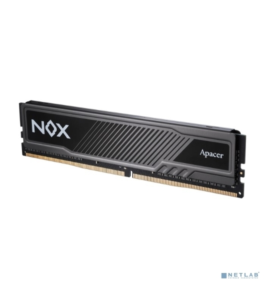 Оперативная память Apacer Nox, DDR4, 8GB (1x8GB), 3200MHz, UDIMM, CL16, с радиатором, серый