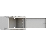 Шкаф коммутационный NTSS Премиум (NTSS-W9U6060FD) настенный 9U 570x600 мм пер. дв. металл 60 кг серый 500 мм 22 кг 220 град. 500 мм IP20 сталь, фото2