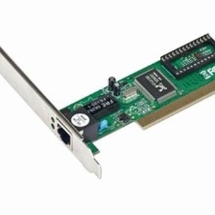 Сетевой адаптер Ethernet Gembird NIC-R1 100/10, PCI, чипсет RTL8139C