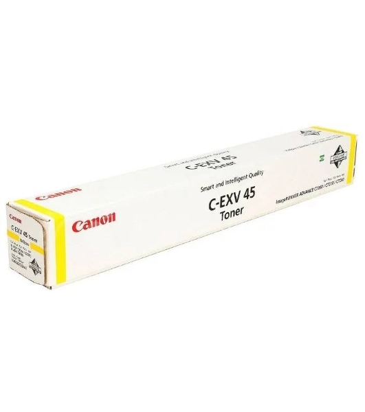 Картридж лазерный Canon C-EXV45 Y для iR ADV C7260i/C7270i/C7280i . Жёлтый.
