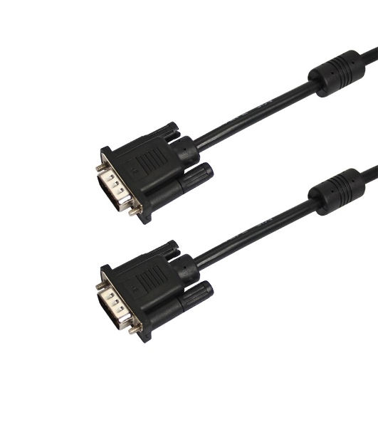 Шнур PROconnect VGA - VGA с ферритами, длина 1,8 метра, черный