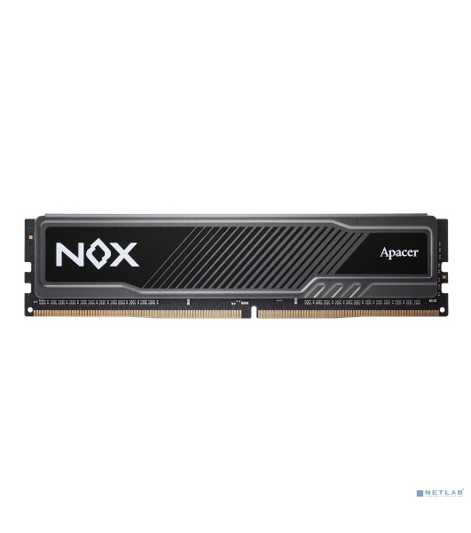 Оперативная память Apacer Nox, DDR4, 8GB (1x8GB), 3200MHz, UDIMM, CL16, с радиатором, серый