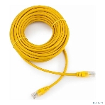 Патч-корд UTP Cablexpert PP12-10M/Y cat.5e, 10м, литой, многожильный, желтый, фото4