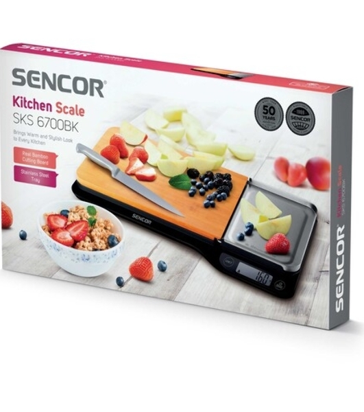 Весы кухонные Sencor SKS 6700BK