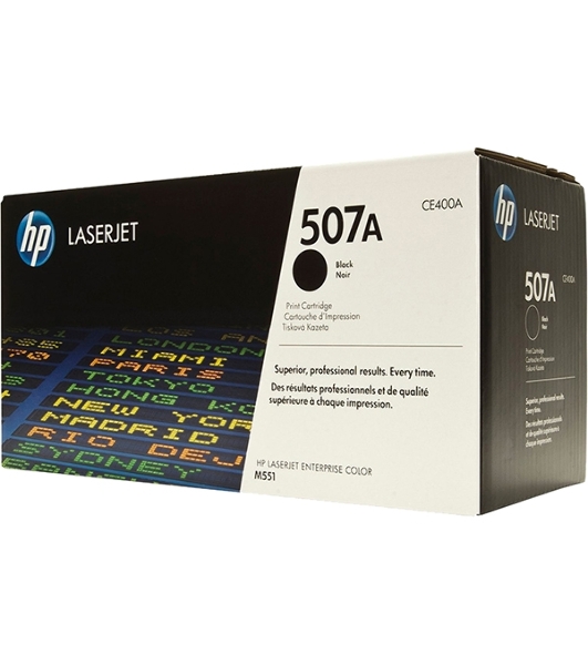 Картридж лазерный HP CE400A черный для CLJ M551 5500 стр.