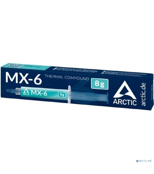 Термопаста Arctic MX-6 Thermal Compound 8-graмм ACTCP00081A