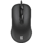 Мышь проводная Defender Classic MB-230 черный, 1600 dpi, USB, кнопки - 4, фото14