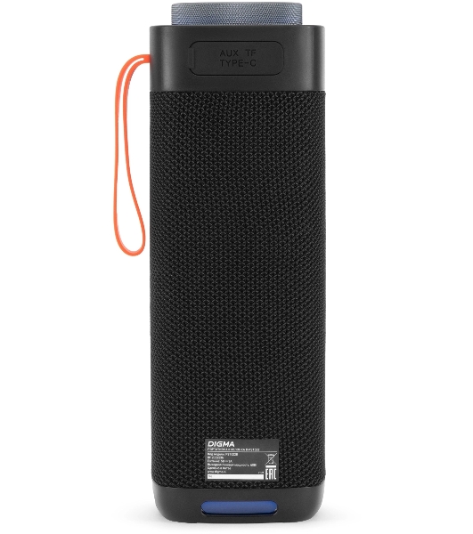 Портативная колонка Digma D-PS1522 черный 60W 2.0 BT 10м 3000mAh