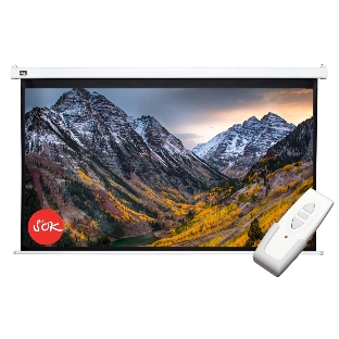 Экран Sakura Pro 186x105см Motoscreen 16:9 настенно-потолочный (моторизованный) 84' фибергласс