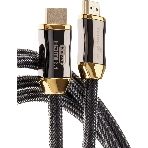 Кабель HDMI 19M/M,ver. 2.1, 8K@60 Hz 3m метал разъемы, нейлоновая оплетка Telecom TCG300-3M, фото6