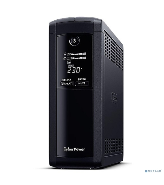 Источник бесперебойного питания CyberPower VP1200ELCD/1200 ВА/720 Вт/5 х CEE 7 (евророзетка)