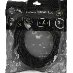 Кабель аудио-видео Cactus CS-HDMI.1.4-7 HDMI (m)/HDMI (m) 7м. позолоченные контакты черный, фото5