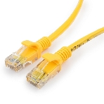 Патч-корд UTP Cablexpert cat.5e, 1м, литой, многожильный, желтый, фото5