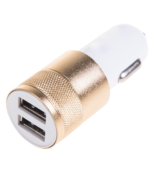 Автозарядка в прикуриватель Rexant 2хUSB (АЗУ) (1000+2100 mA)