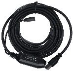 Кабель-адаптер USB3.0-repeater, удлинительный активный Am-->Af 5м VCOM, фото6