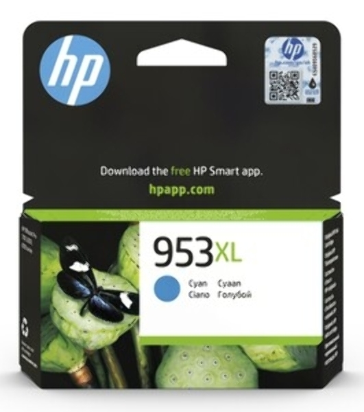 Картридж струйный HP 953XL High Yield Cyan Original Ink Cartridge