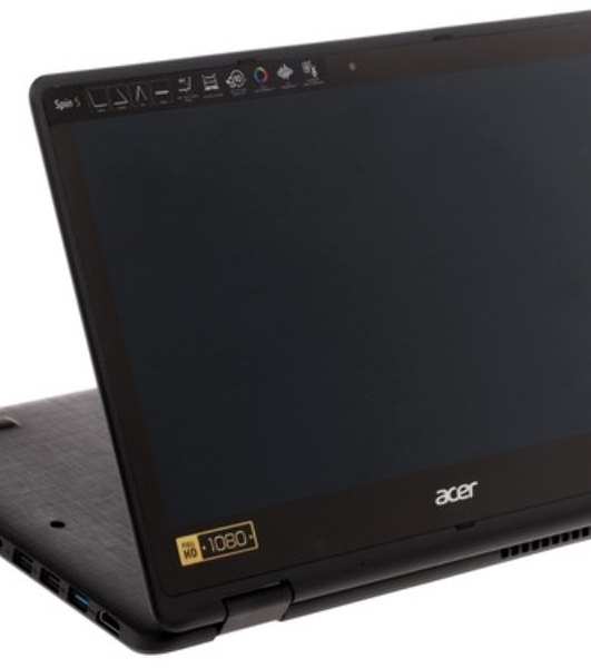 Клавиатура для ноутбука Acer Spin 5 SP513-51 черная