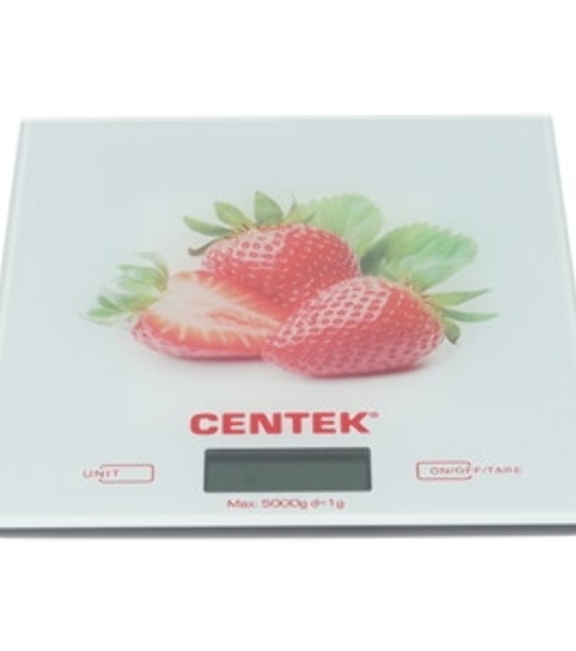 Весы кухонные CENTEK CT-2482 LED белый